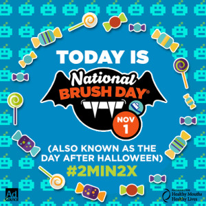 get serious about your kids’ oral health. Celebrate National Brush Day