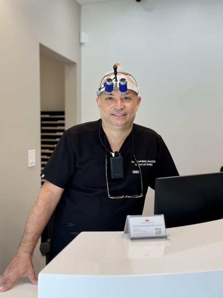 Preventive dentist at Mona Lisa Smile Dental in Walnut Creek CA offering routine exams, cleanings, and personalized oral health care