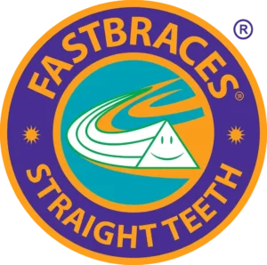 Fastbraces® Straight Teeth logo — symbolizing advanced orthodontic innovation for faster, more comfortable teeth alignment.